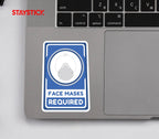 FACE MASK STICKER Safety Sticker