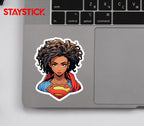 CARTOON FACE STICKER Premium Vinyl Sticker