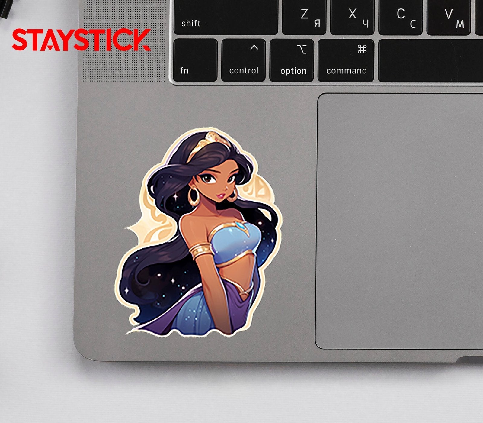 GIRL CARTOON STICKER Premium Vinyl Sticker