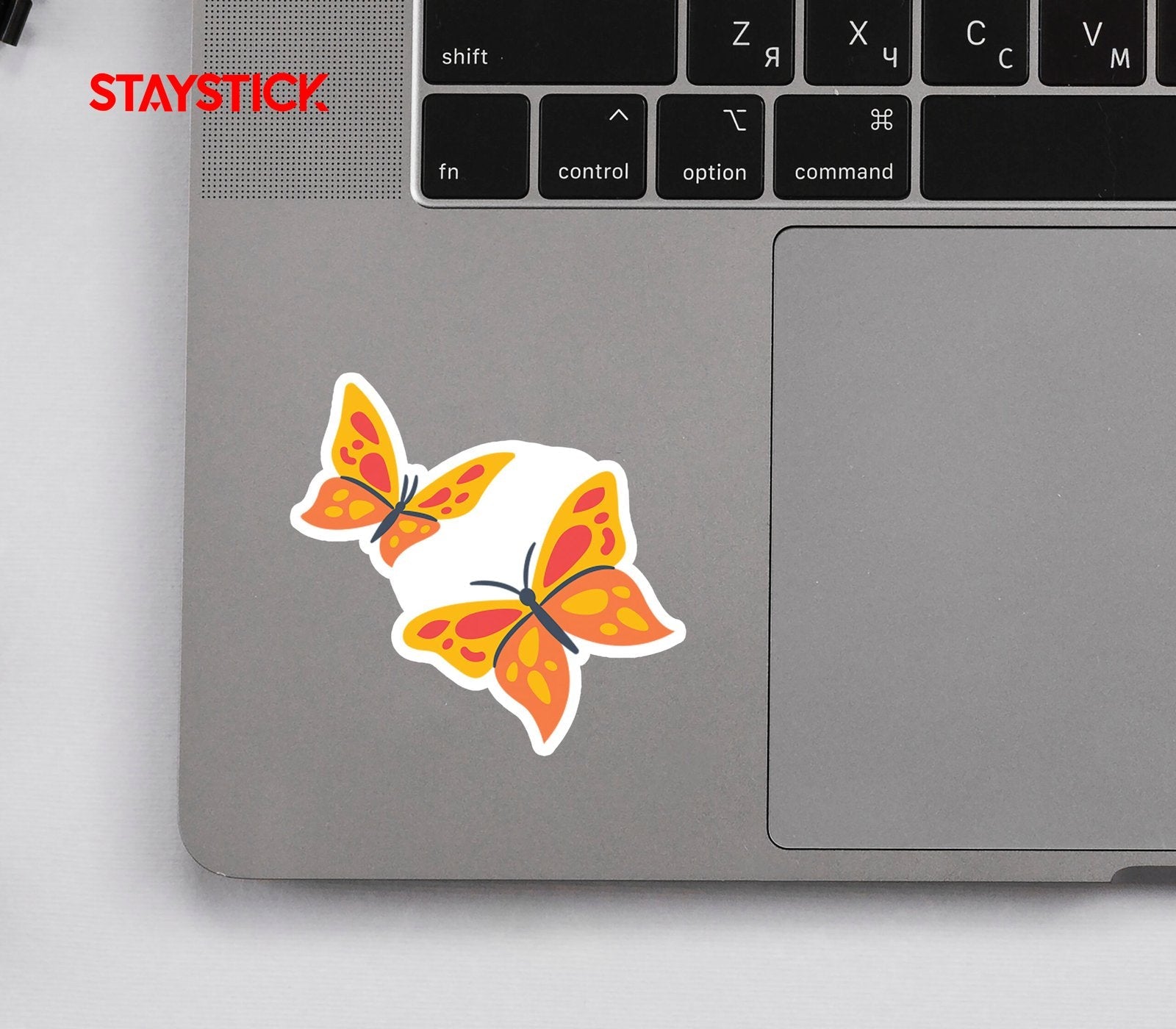 BUTTER FLY STICKER Premium Vinyl Sticker