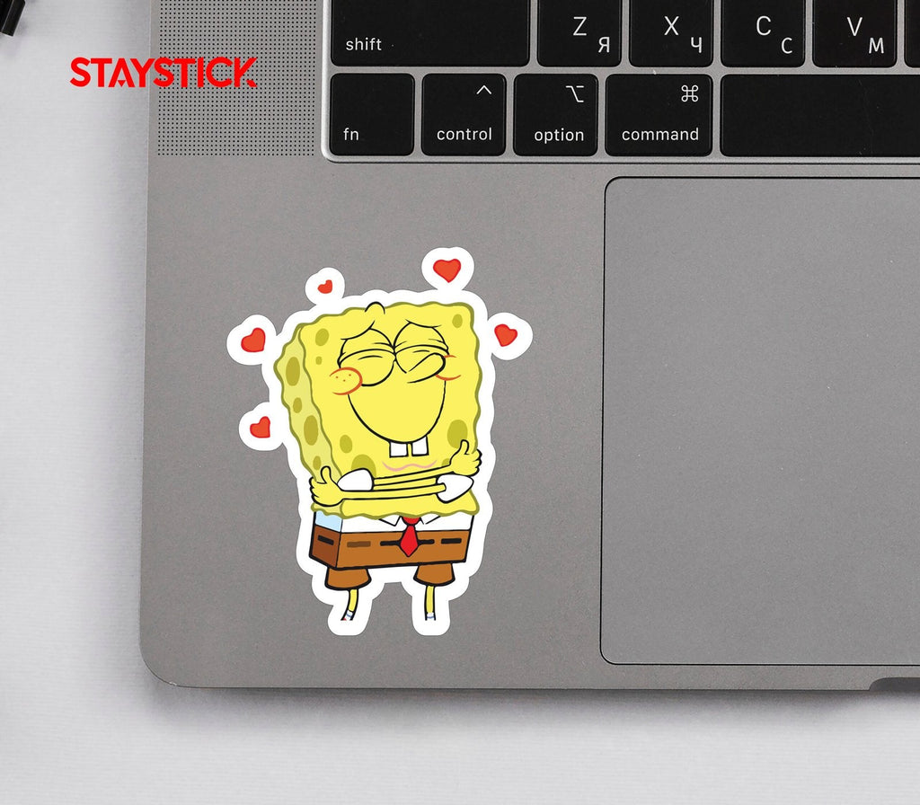 Spongebob Love Sticker Premium Vinyl Sticker