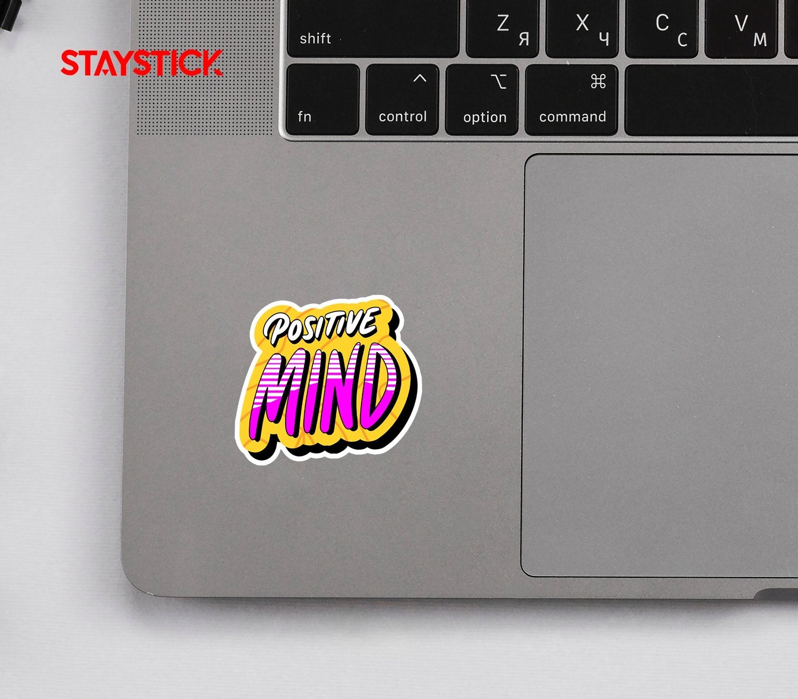 POSITIVE VIBES STICKER Premium Vinyl Sticker