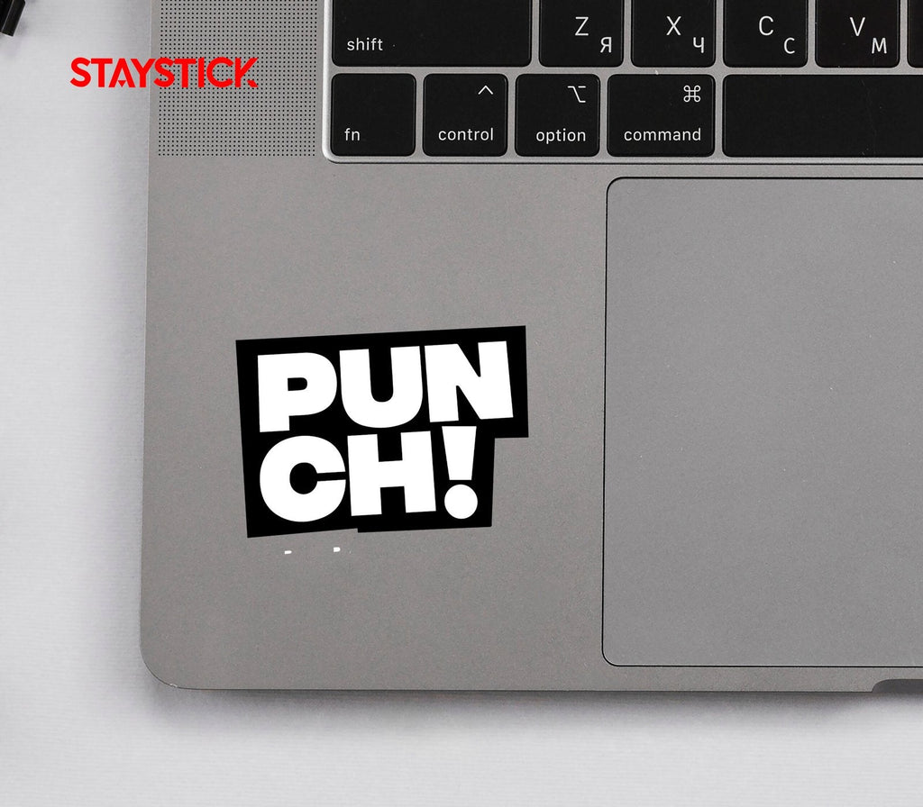PUNCH STICKER Premium Vinyl Sticker