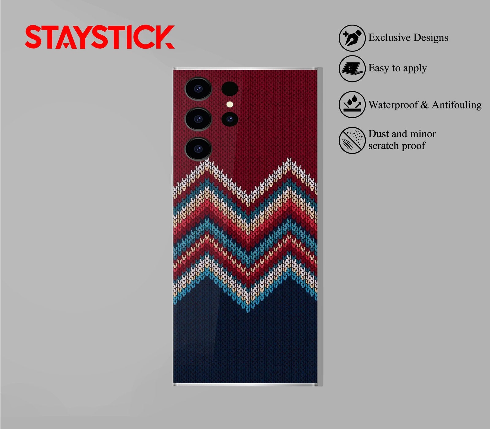 ZIGZAG MOBILE STICKER