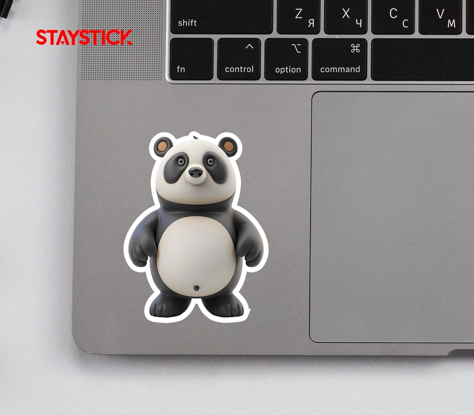Cute 3D Panda Bear Sticker Premium Vinyl Sticker