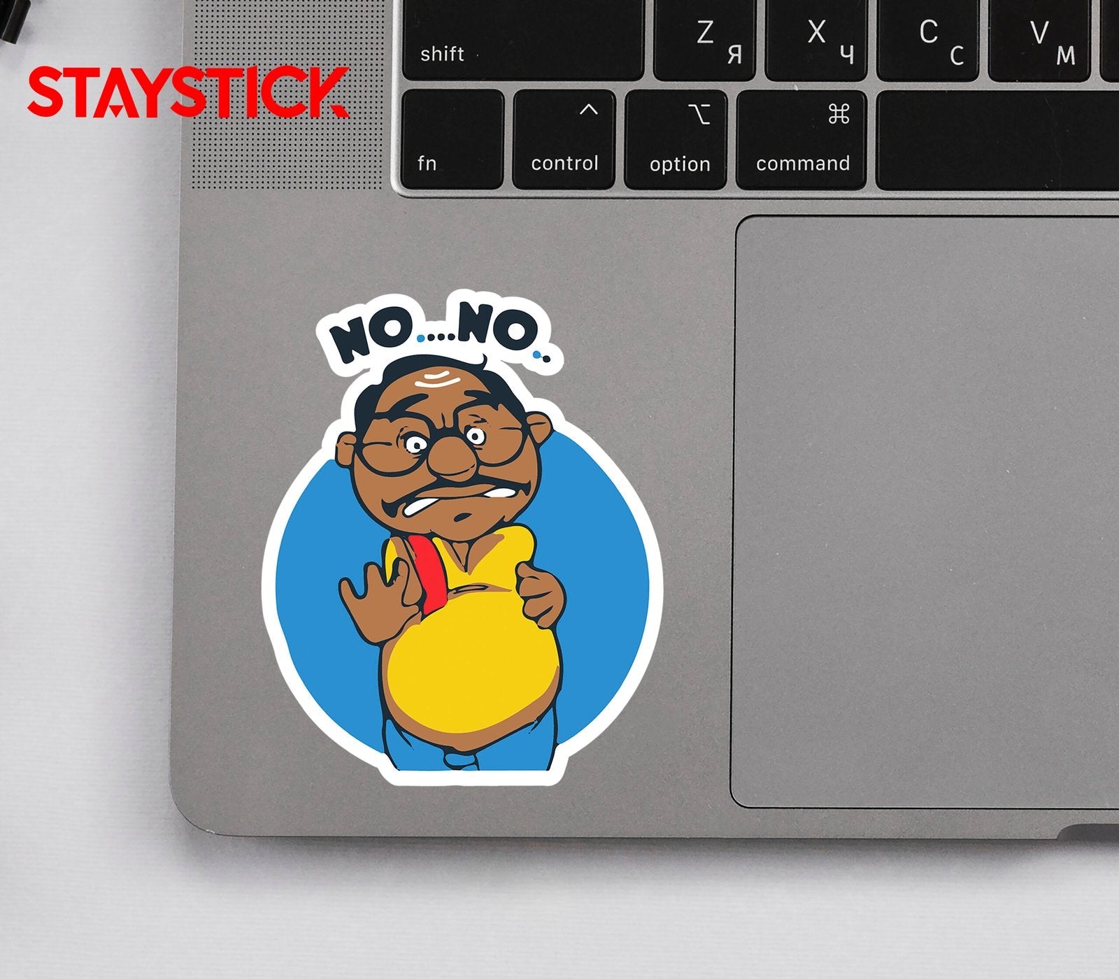 FUNNY CARTOON STICKER Premium Vinyl Sticker