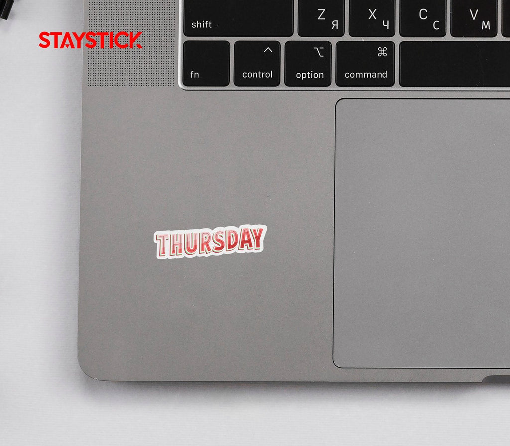 THURSDAY STICKER Premium Vinyl Sticker
