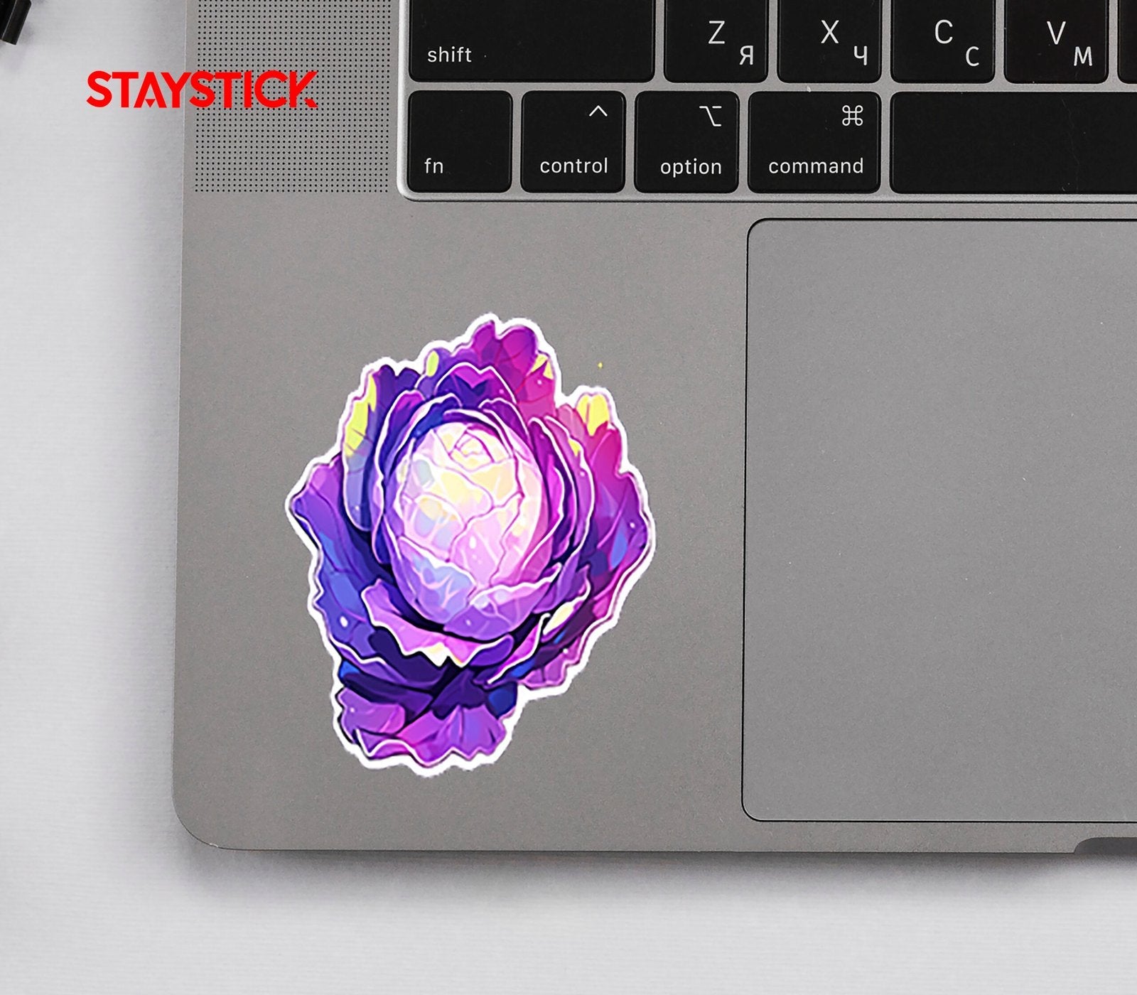 PURPLE ROSE STICKER Premium Vinyl Sticker