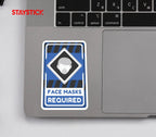 FACE MASK STICKER Safety Sticker