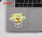 SpongeBob SquarePants Happy Pose Sticker Premium Vinyl Sticker