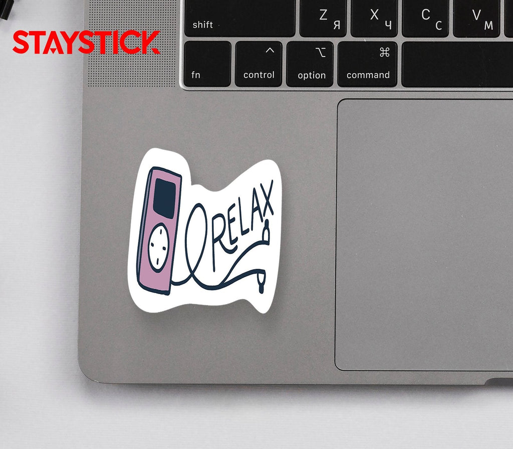 RELAX STICKER Premium Vinyl Sticker