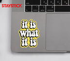 REALITY CHECK STICKER Premium Vinyl Sticker