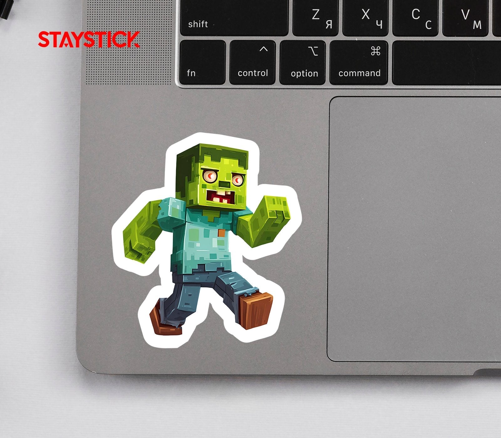 Minecraft Zombie Sticker Premium Vinyl Sticker