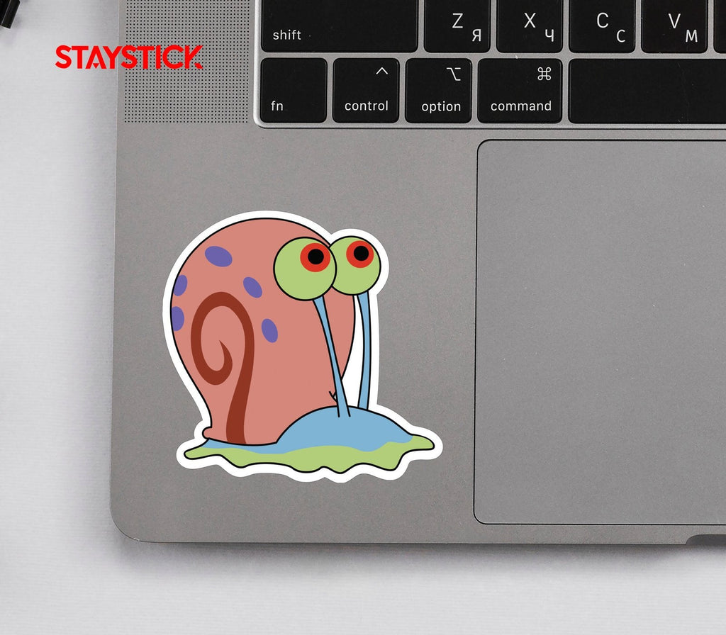 Gary the Snail Sticker Premium Vinyl Sticker
