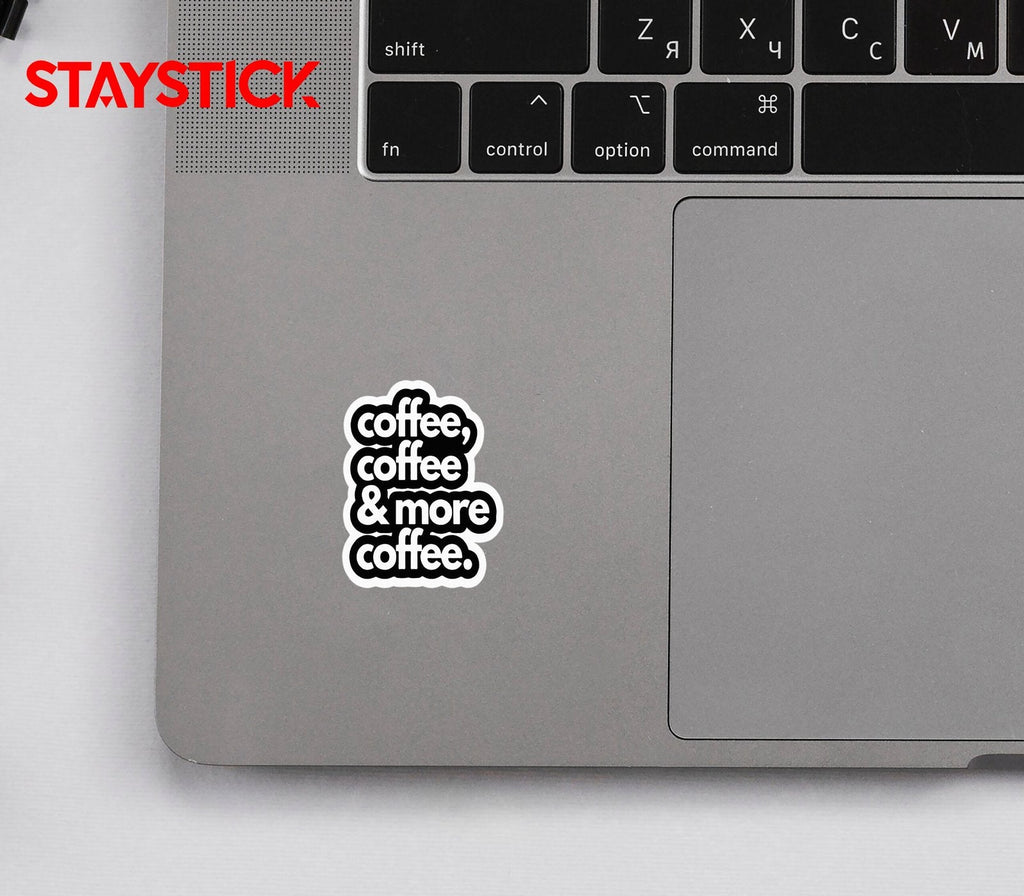 COFFEE STICKER Premium Vinyl Sticker