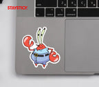 Mr. Krabs 2 Sticker Premium Vinyl Sticker