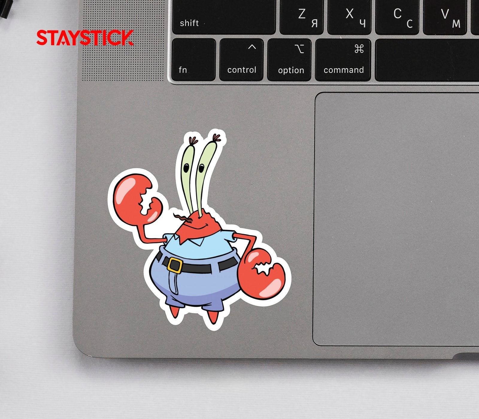 Mr. Krabs 2 Sticker Premium Vinyl Sticker