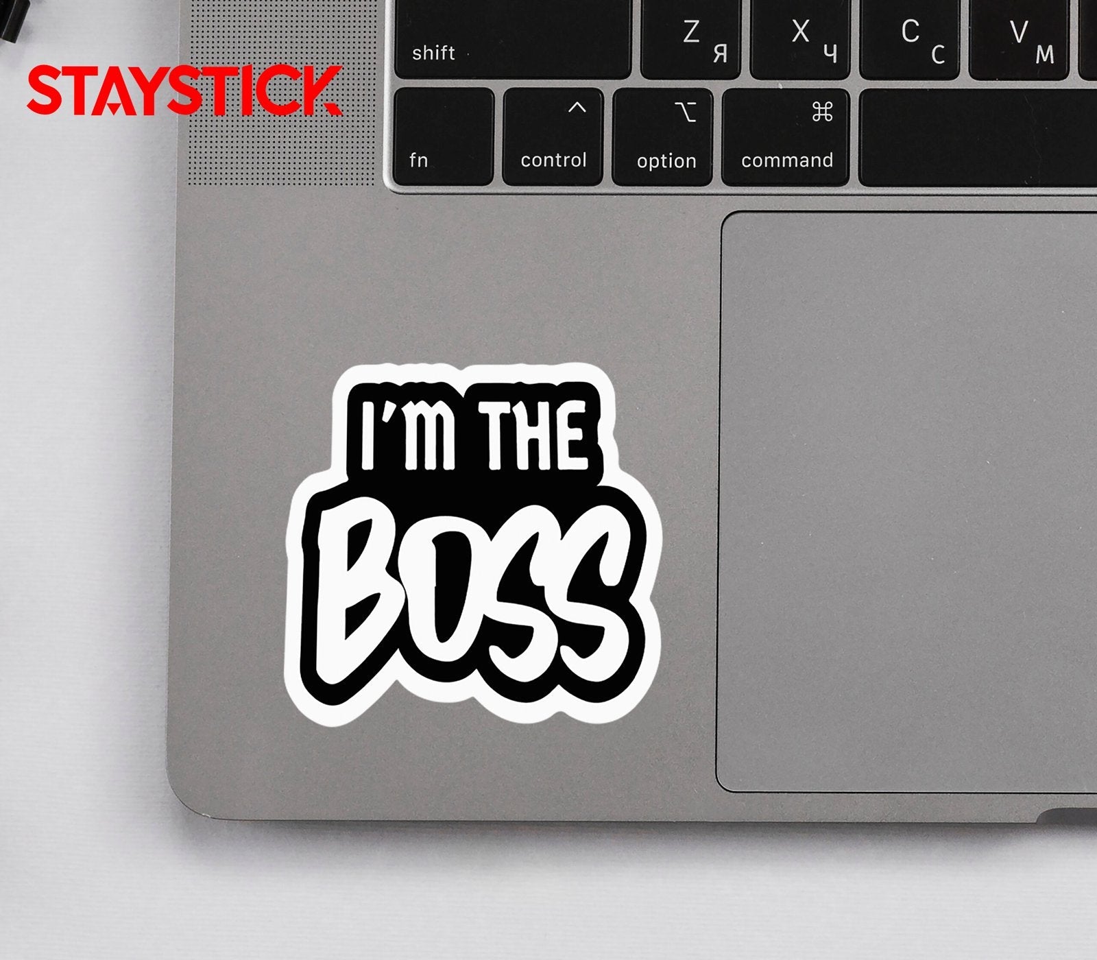 BOSSVIBE STICKER Premium Vinyl Sticker