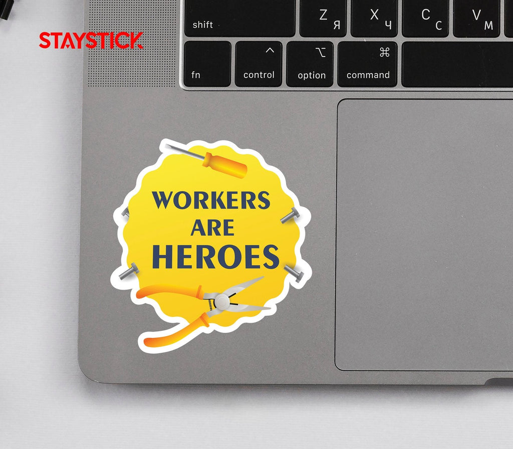 Worker Sticker Premium Vinyl Sticker