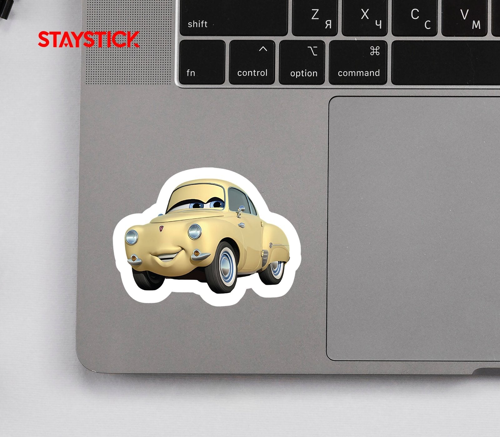 Lizzie Cars Movie Sticker Premium Vinyl Sticker