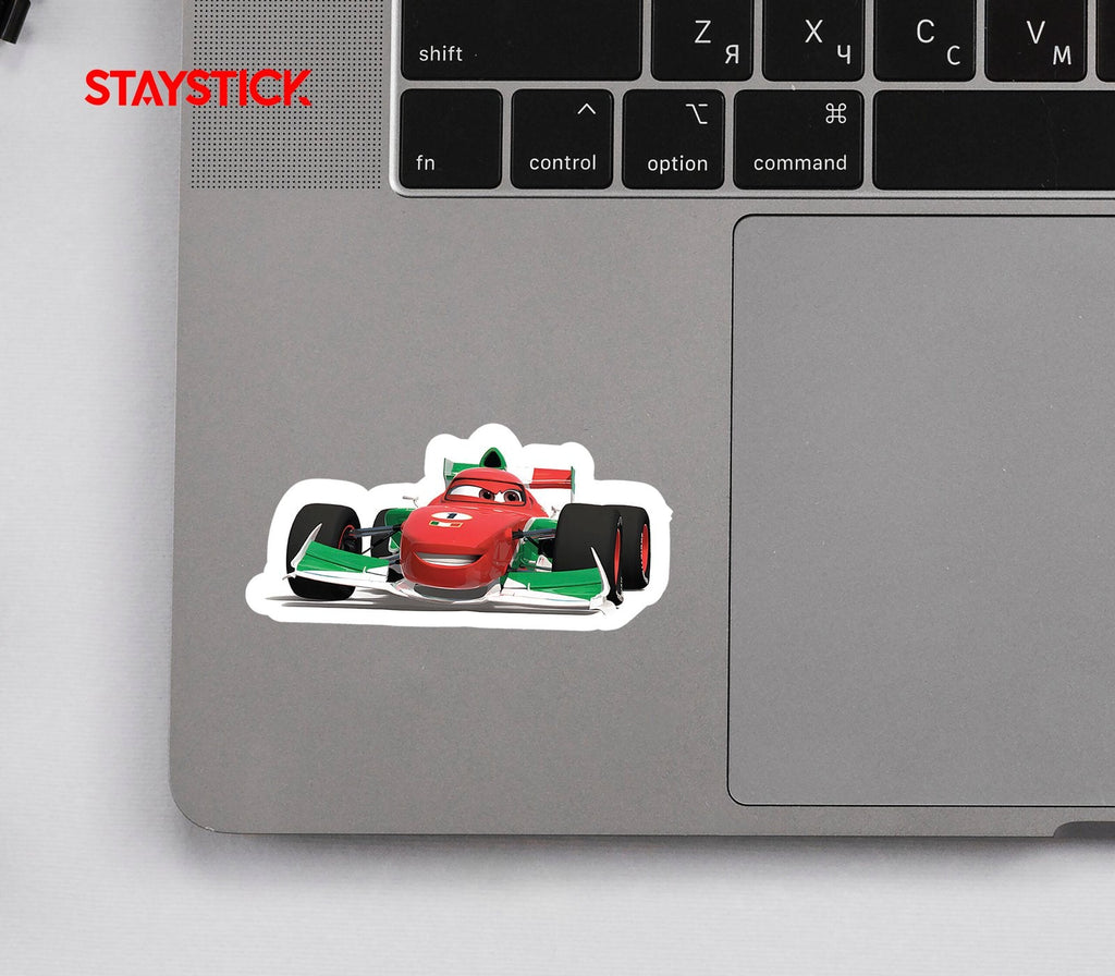 Francesco Bernoulli Cars Movie Sticker Premium Vinyl Sticker