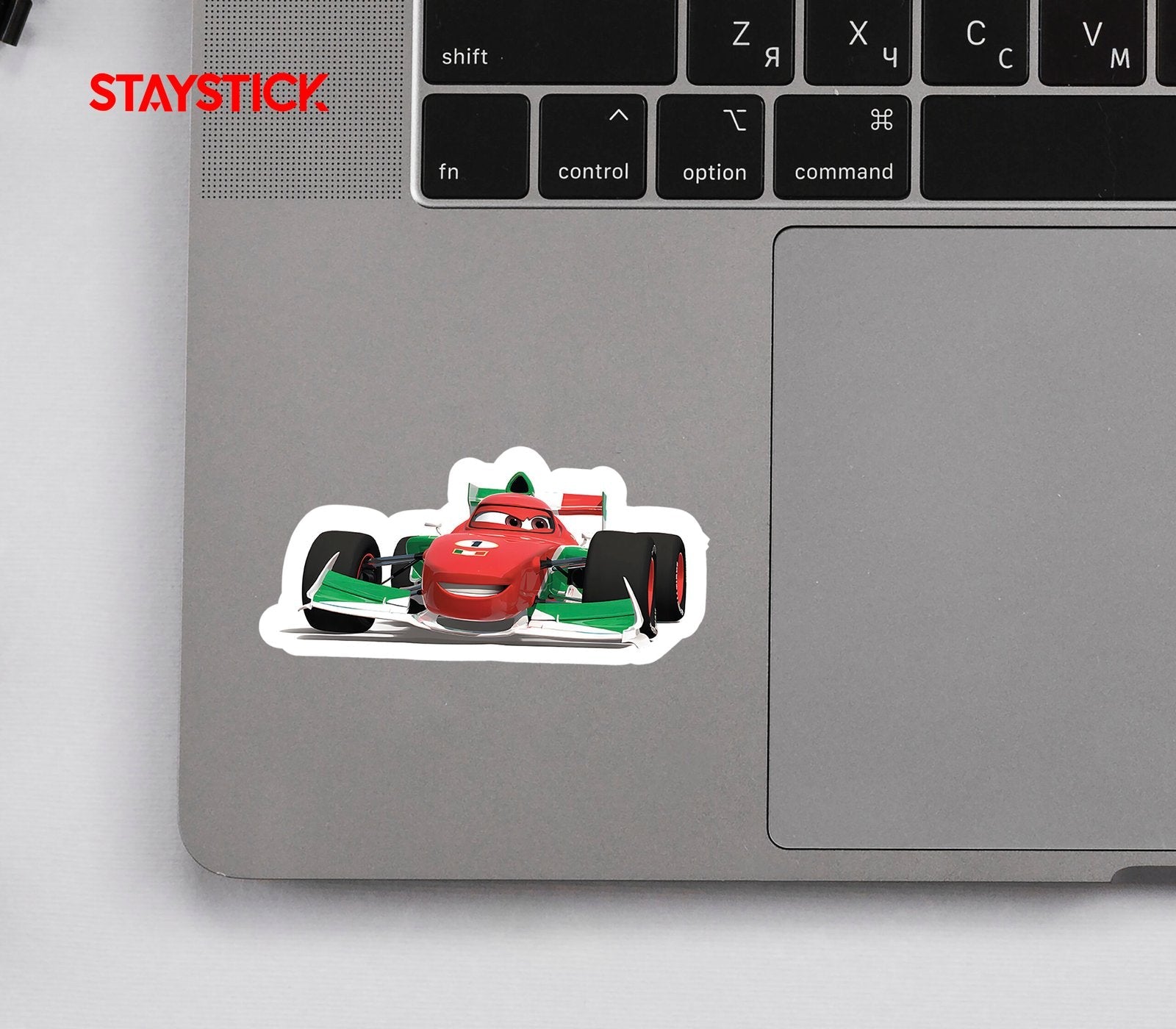 Francesco Bernoulli Cars Movie Sticker Premium Vinyl Sticker