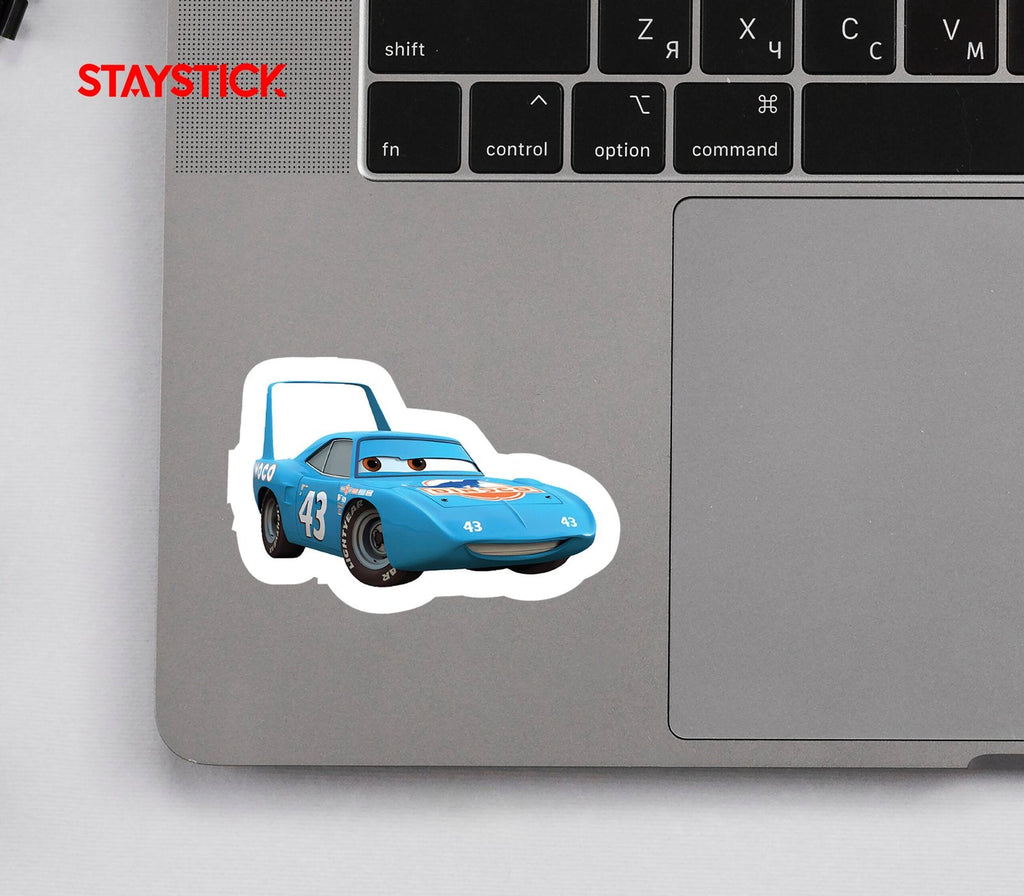 The King Dinoco 43 Sticker Premium Vinyl Sticker
