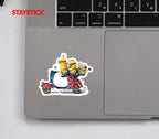 Surprised Patrick Star Sticker 3D Premium Sticker