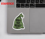 MONEY BAG STICKER Premium Vinyl Sticker