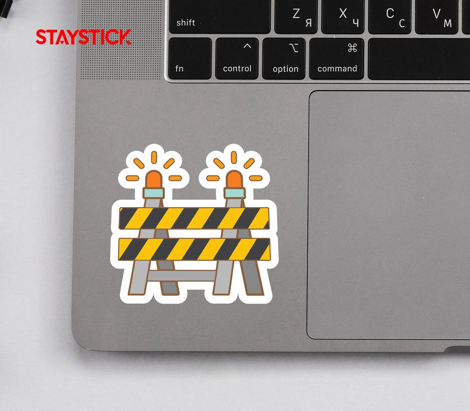 BARRICADE STICKER Premium Vinyl Sticker