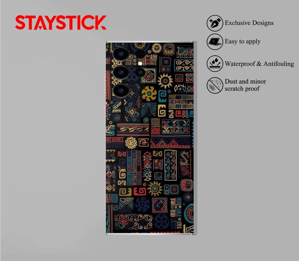 TRIBAL PATTERN MOBILE STICKER