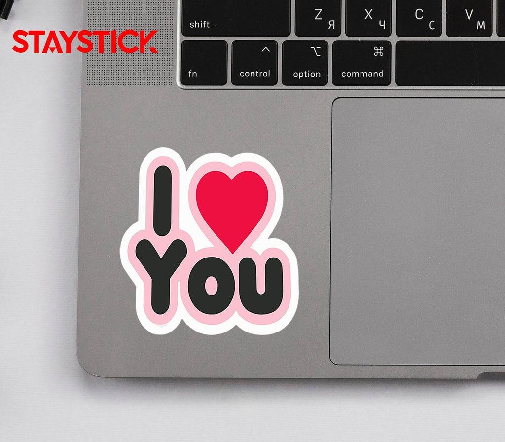 I LOVE YOU STICKER Premium Vinyl Sticker