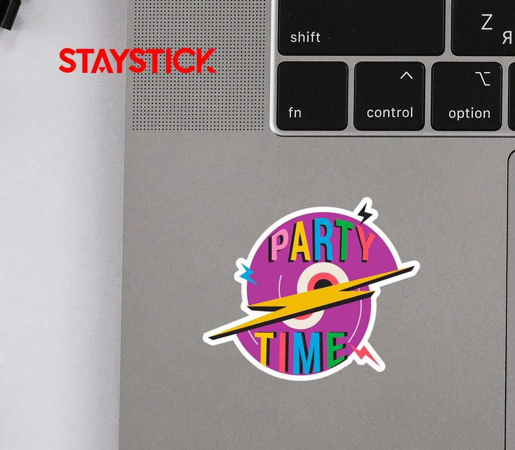 PARTY HARD STICKER Premium Vinyl Sticker