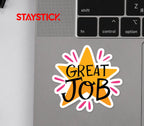 GREAT JOB MOTIVATION STICKER Premium Vinyl Sticker