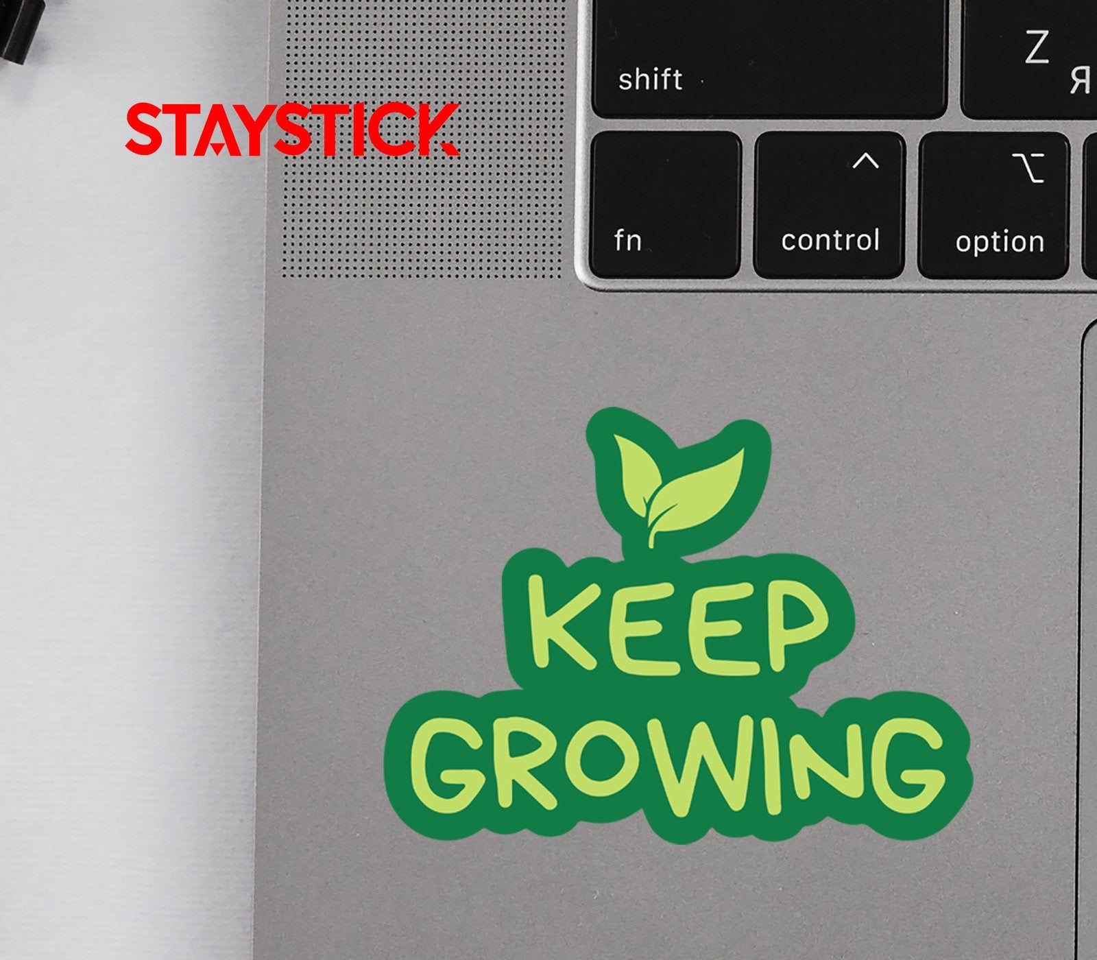KEEP GROWING STICKER Premium Vinyl Sticker