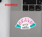 BRAVVO STICKER Premium Vinyl Sticker