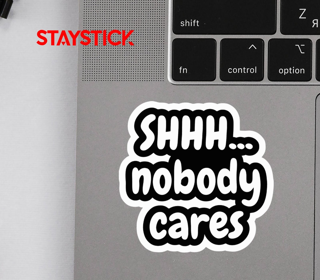 SHHH STICKER Premium Vinyl Sticker