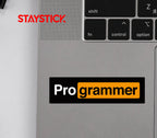 PROGRAMER STICKER Premium Vinyl Sticker