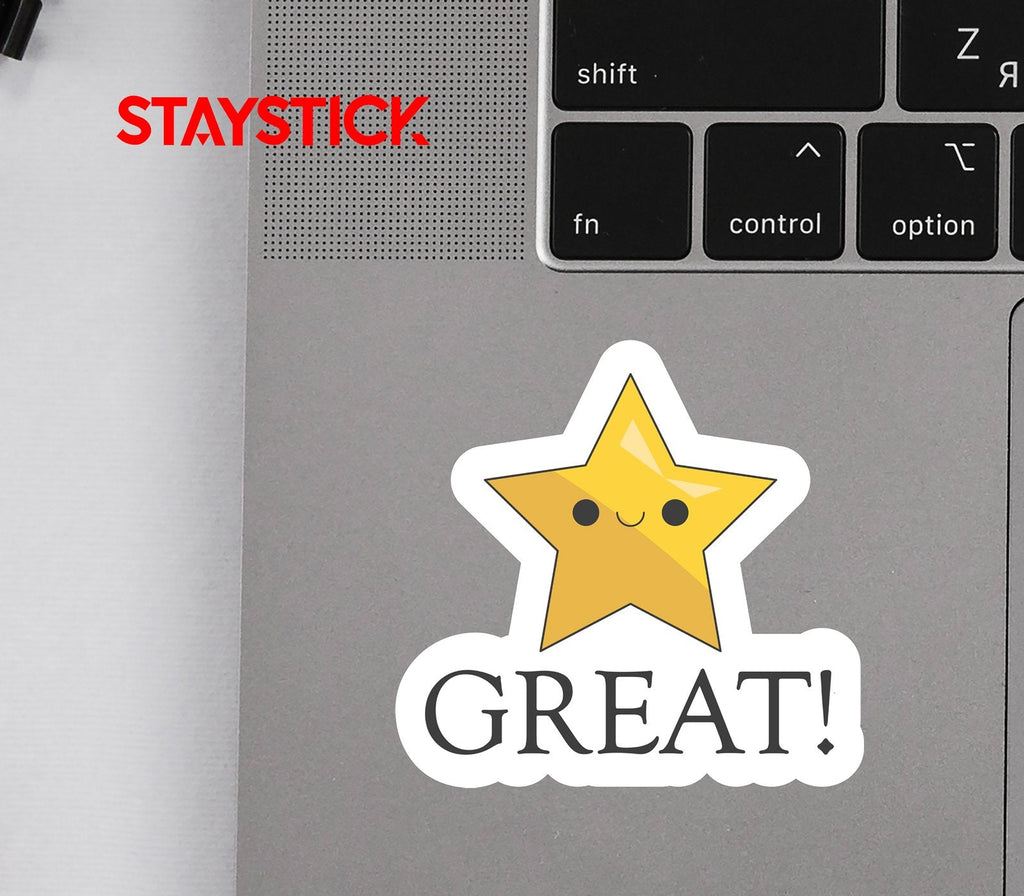 MOTIVATIONAL STICKER Metalized Sticker
