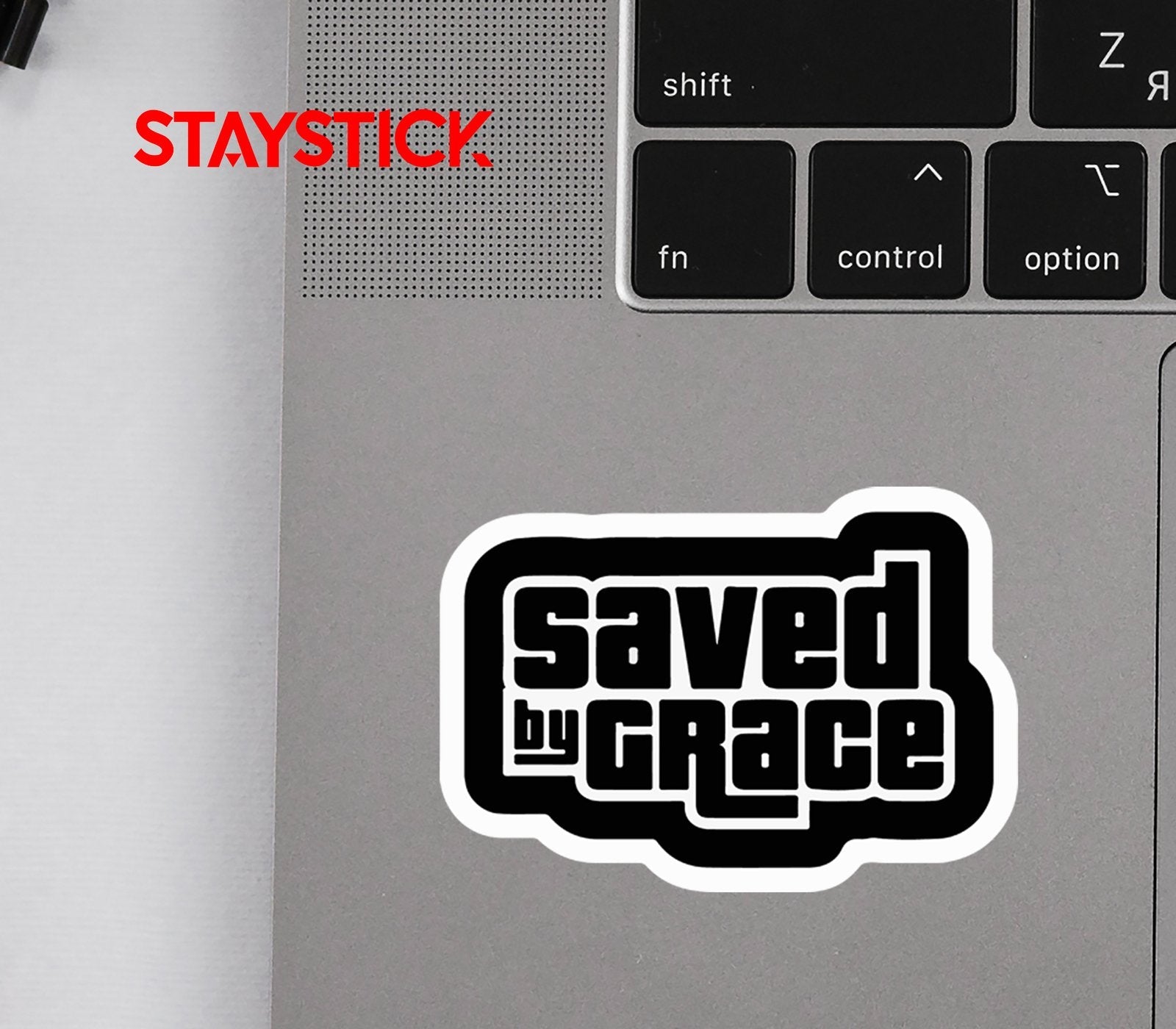 SAVED STICKER Premium Vinyl Sticker