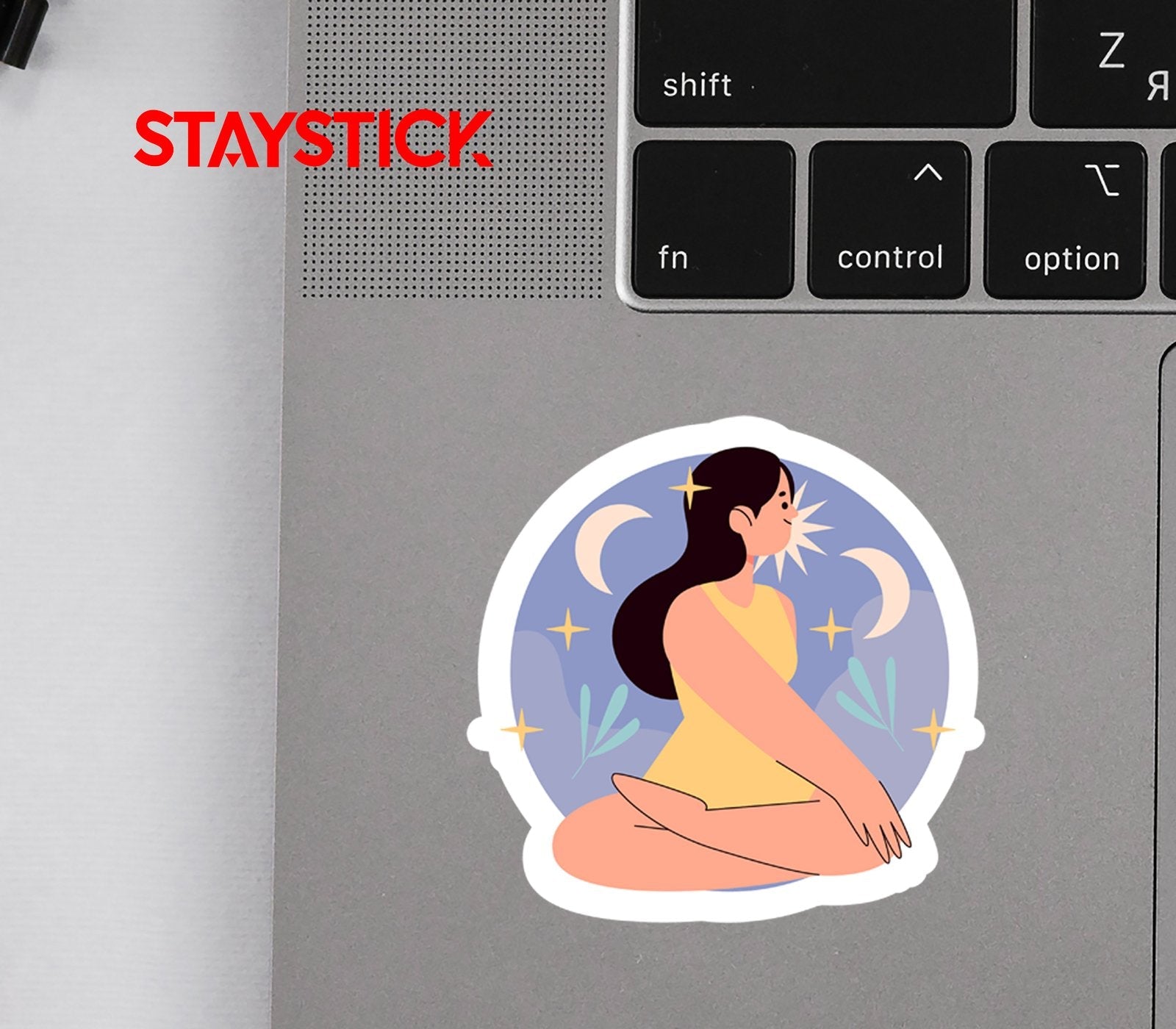 CARTOON STICKER Metalized Sticker
