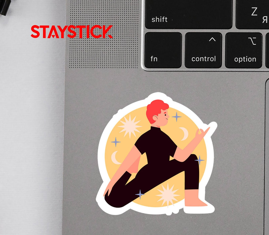 CARTOON STICKER Metalized Sticker