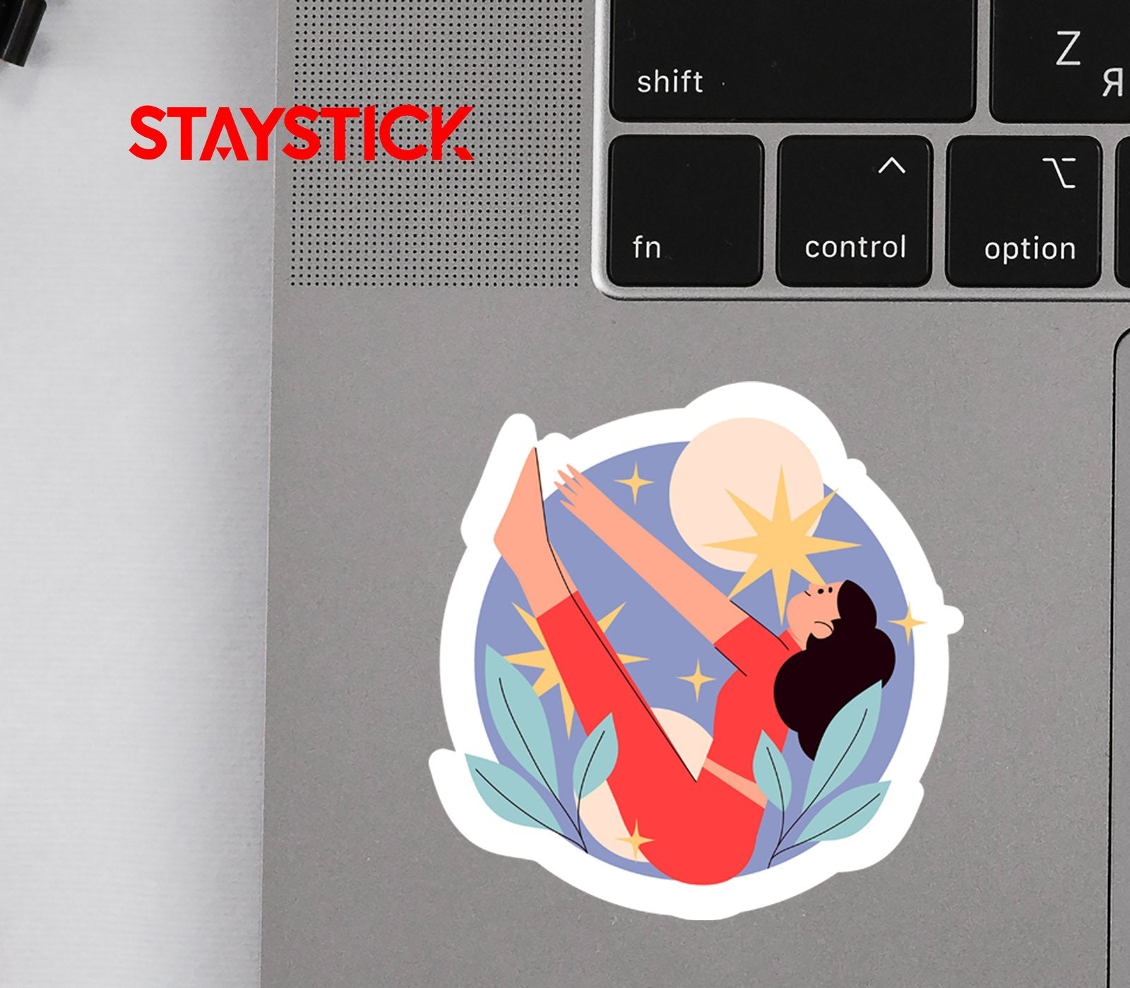 CARTOON STICKER Metalized Sticker