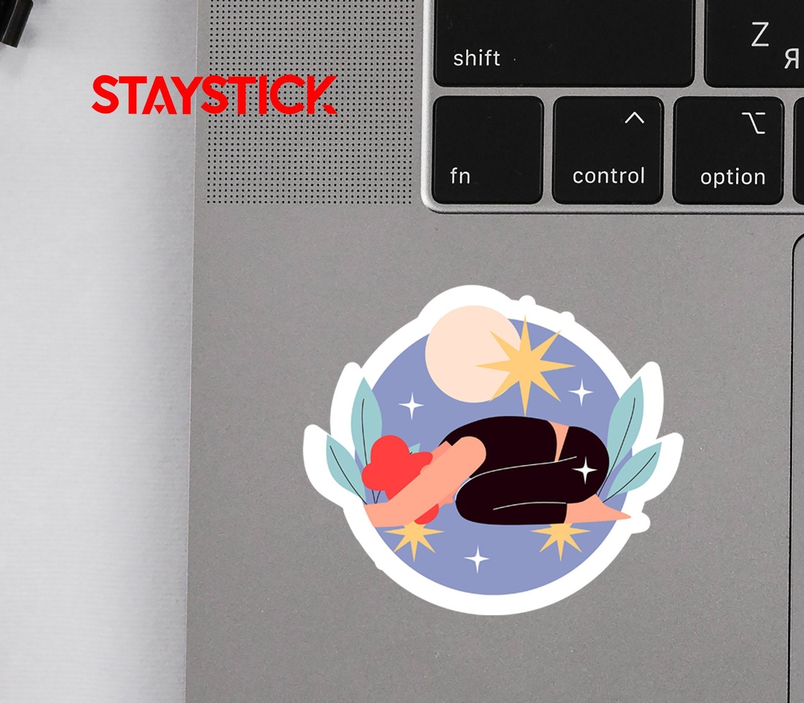 CARTOON STICKER Metalized Sticker