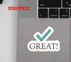 MOTIVATIONAL STICKER Metalized Sticker