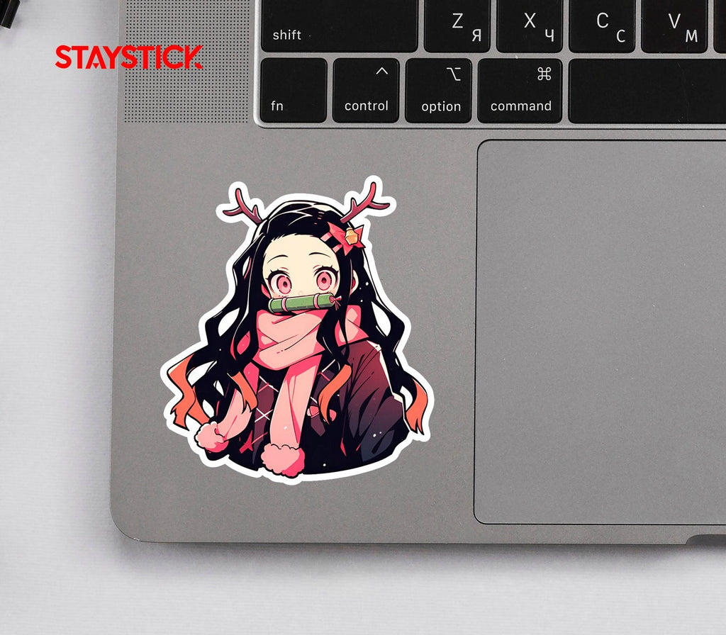 Nezuko Cartoon Sticker Premium Vinyl Sticker