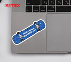 SCKET BOARD STICKER Premium Vinyl Sticker