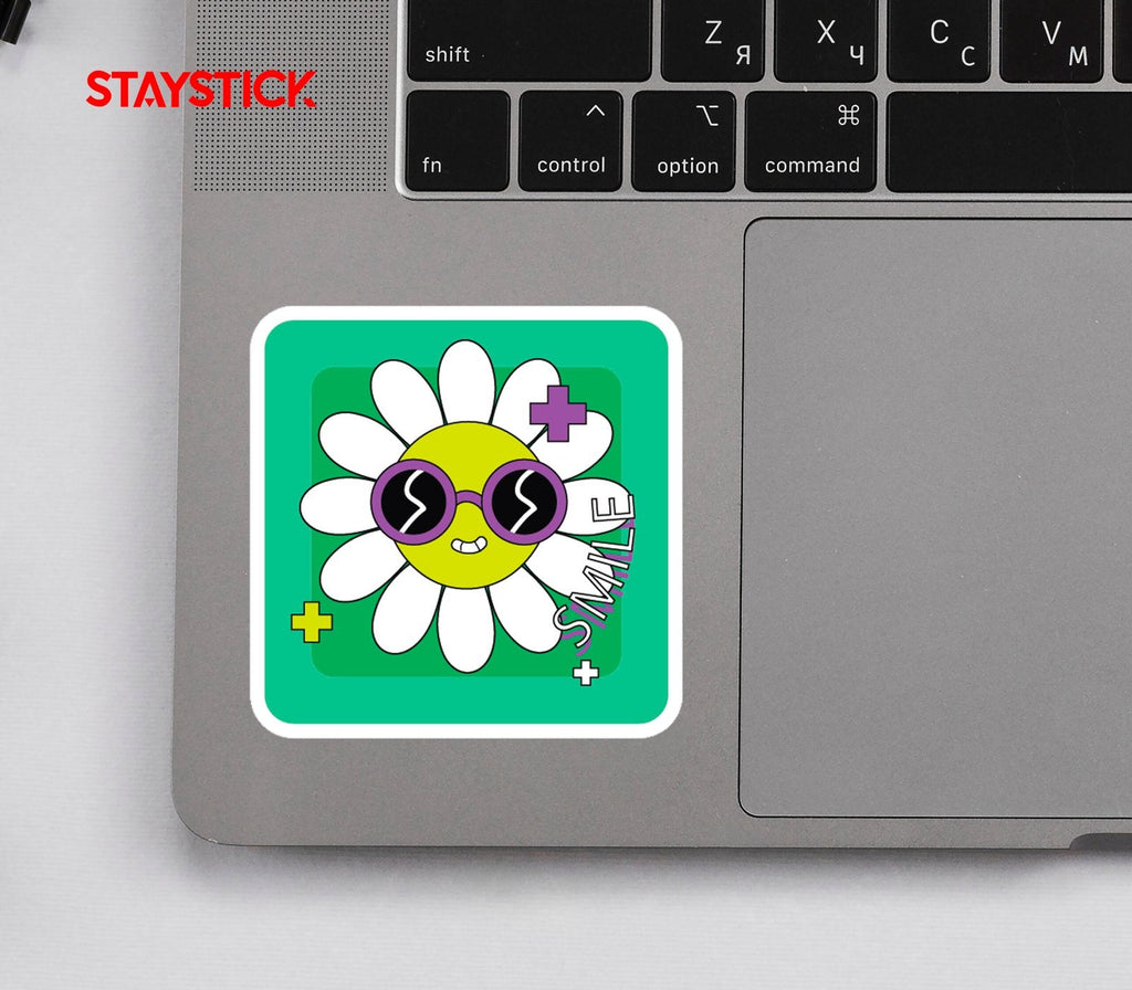 Flower Sticker Premium Vinyl Sticker