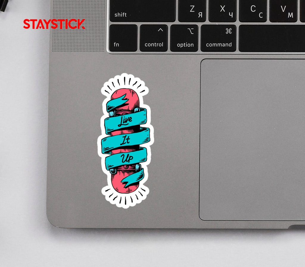 LIVE IT UP STICKER Premium Vinyl Sticker