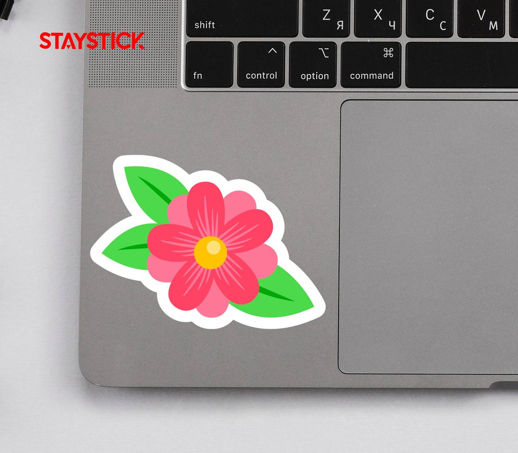 FLOWER STICKER Premium Vinyl Sticker
